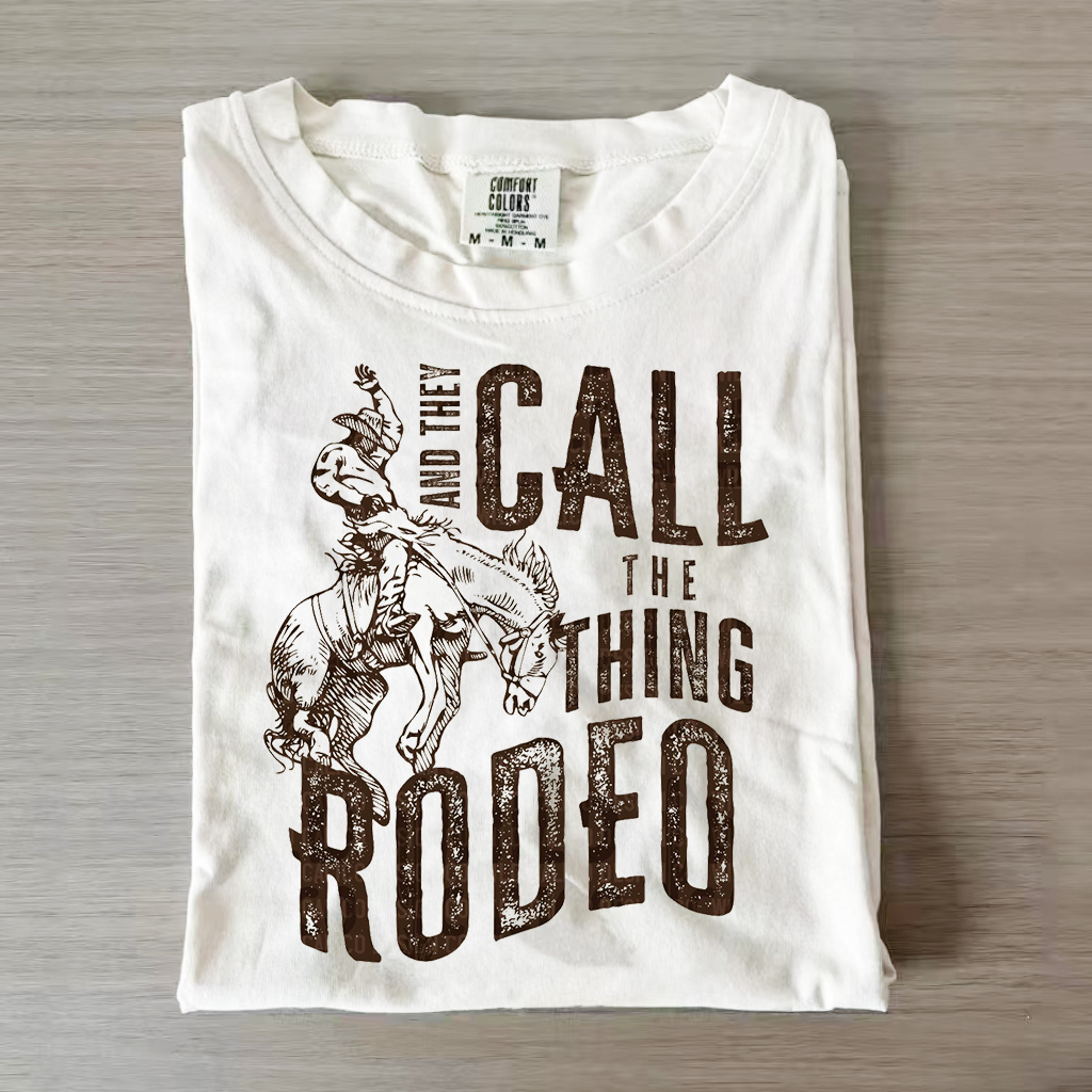 Call The Thing Rodeo T-shirt-Magmoo