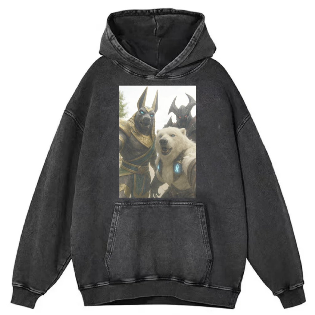 Funny Vintage Washed LOL Selfie Tee