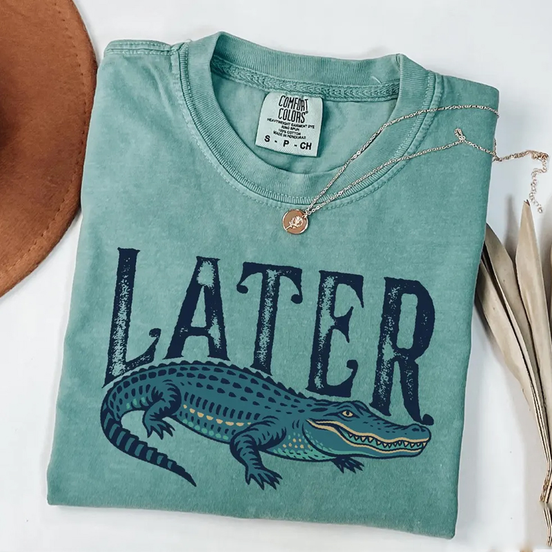Later Gator Comfort Colors T-shirt-Magmoo