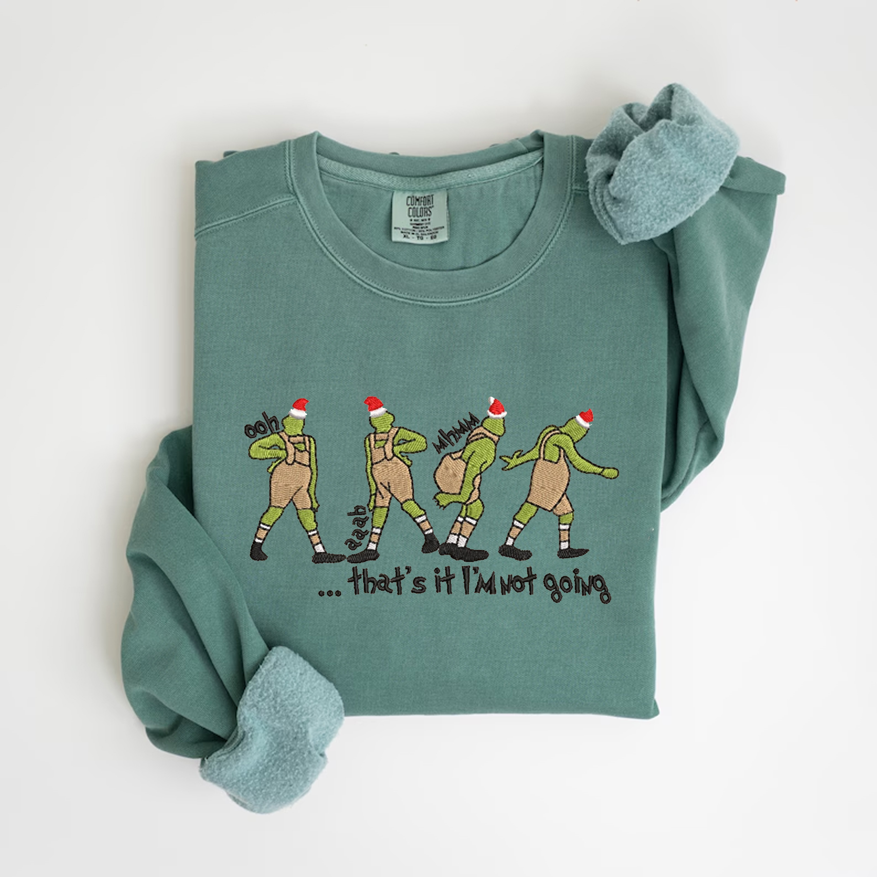 That's It I'm Not Going Christmas Sweatshirt-Magmoo
