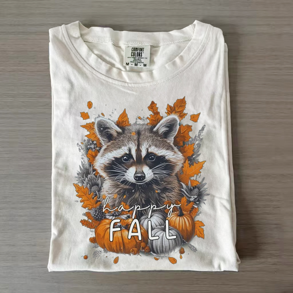 Happy Fall Halloween T-shirt-Magmoo