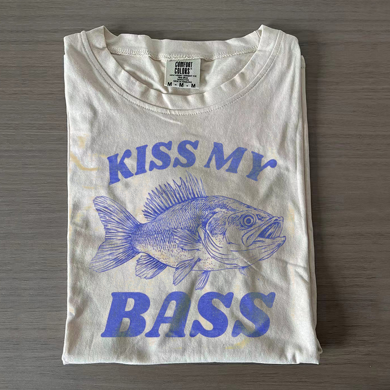 Kiss My Bass T-Shirt-Magmoo