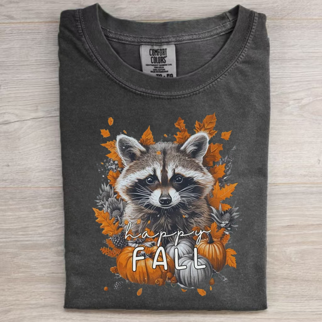 Happy Fall Halloween T-shirt-Magmoo