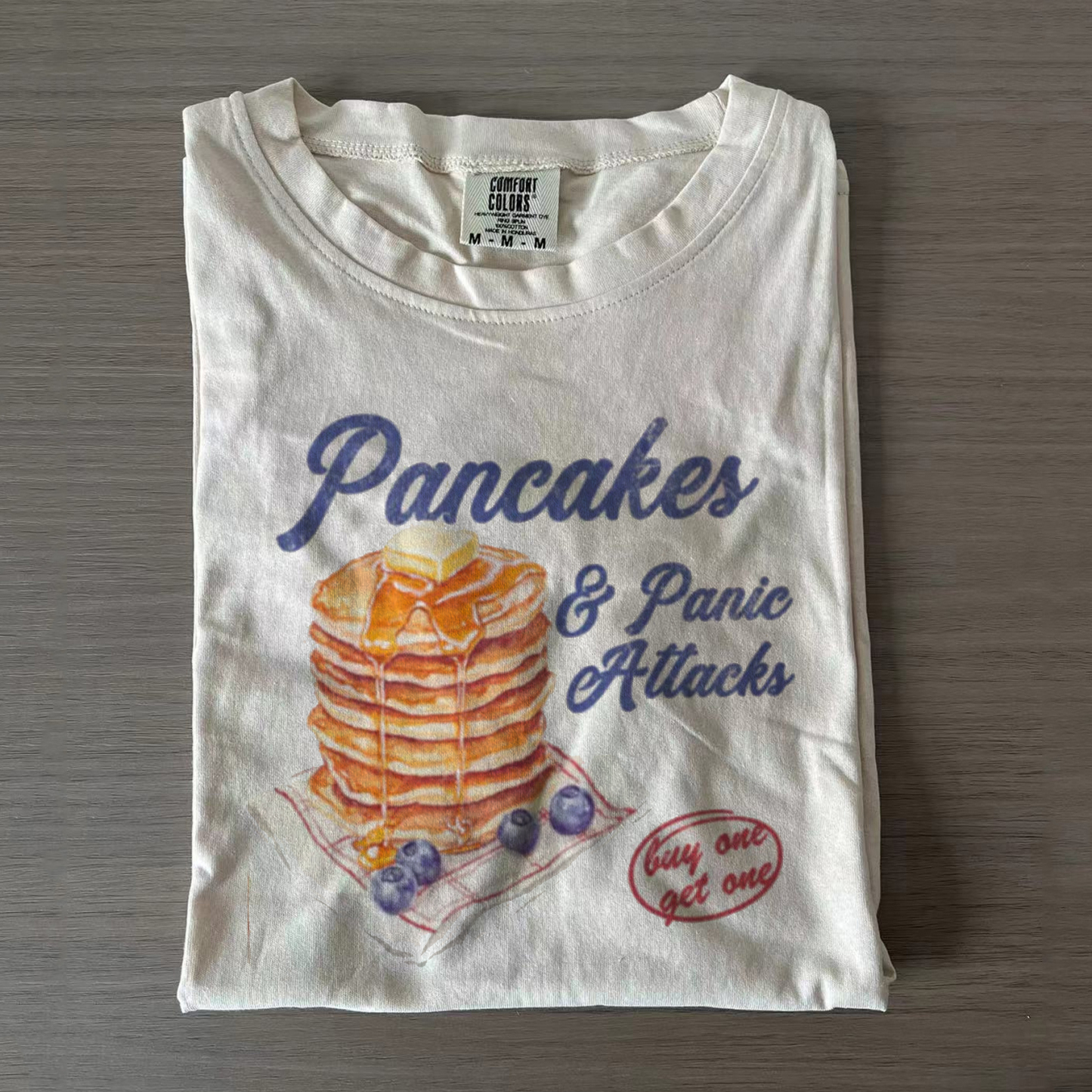Pancakes and Panic Attacks T-Shirt/Sweatshirt-Magmoo