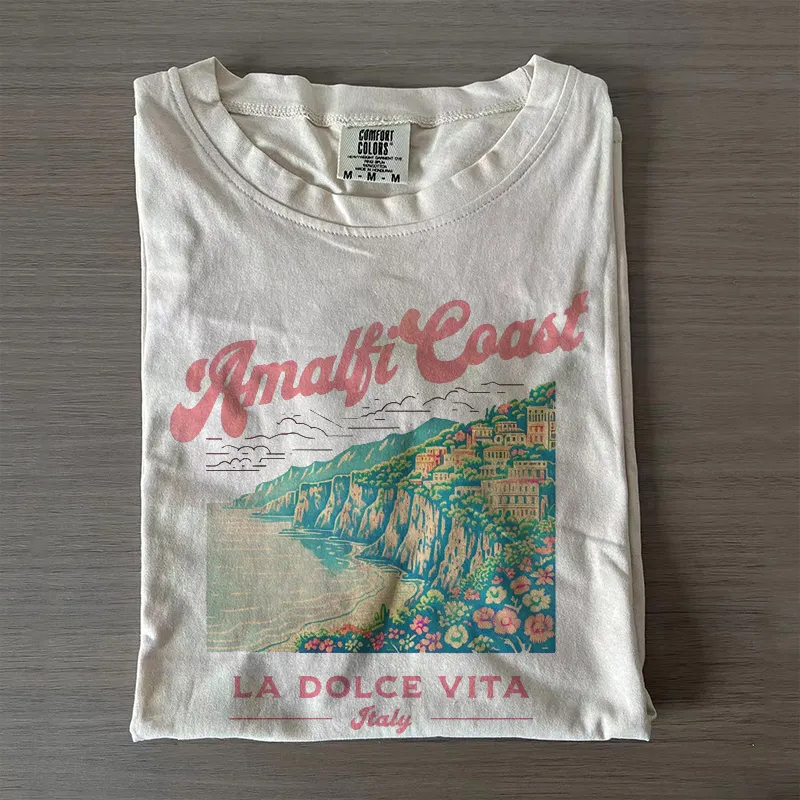 Amalfi Coast T-shirt-Magmoo