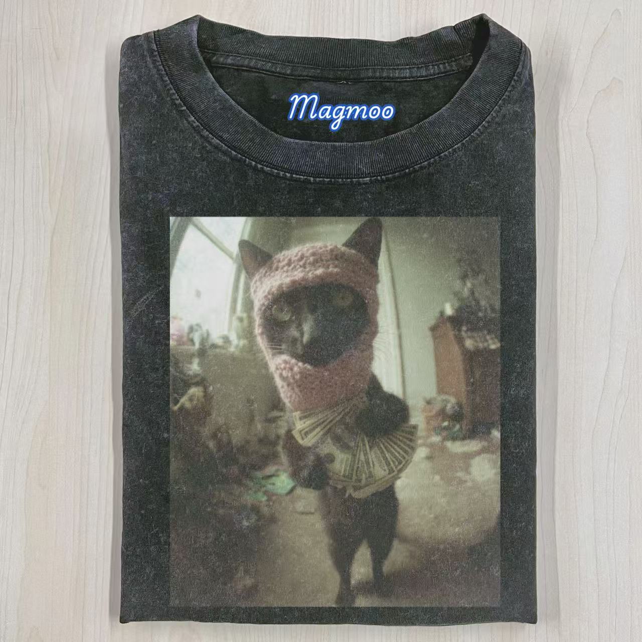 Rich Black Cat Shirt