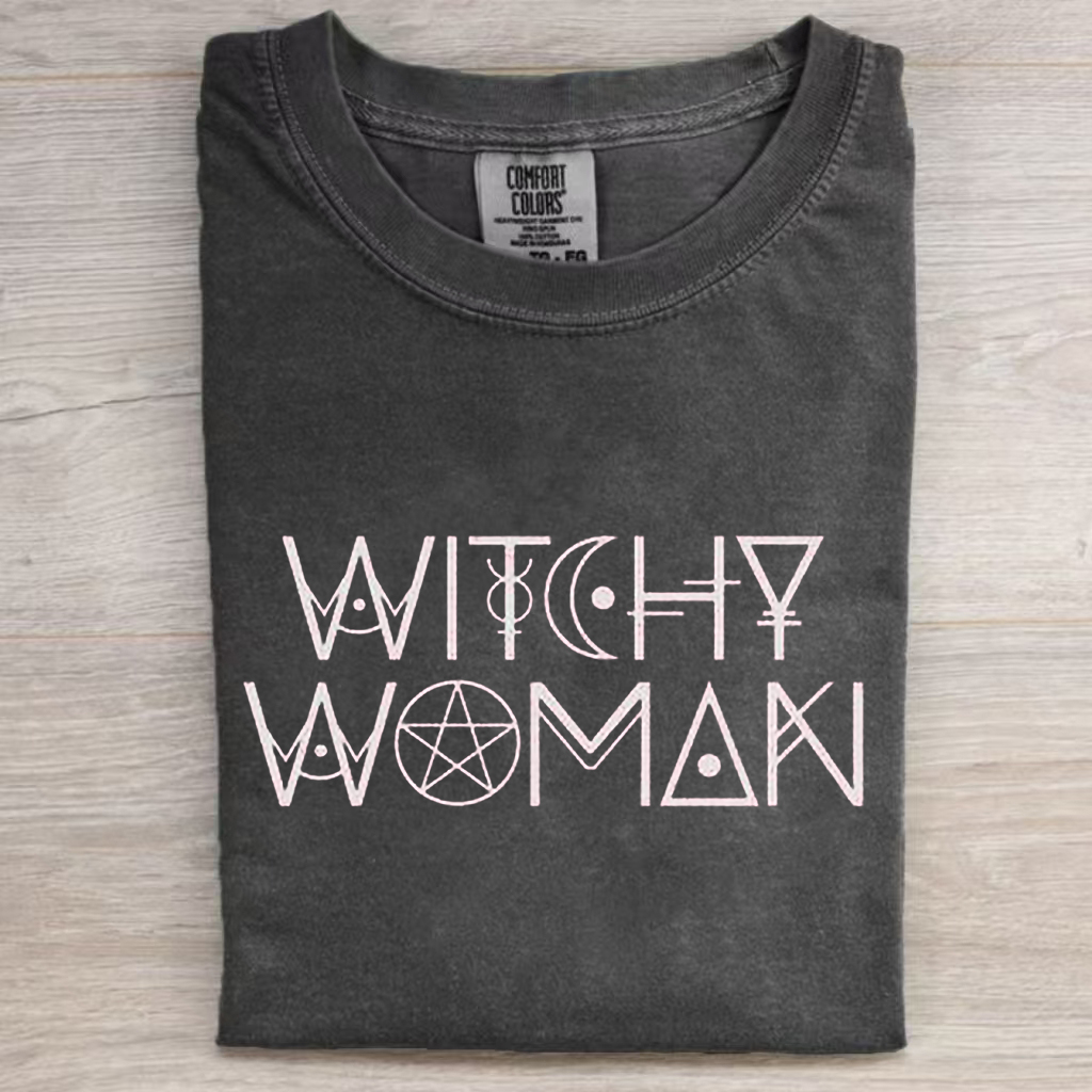 Vintage Witchy Woman T-shirt-Magmoo