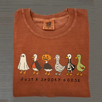 Halloween Goose T-shirt-Magmoo