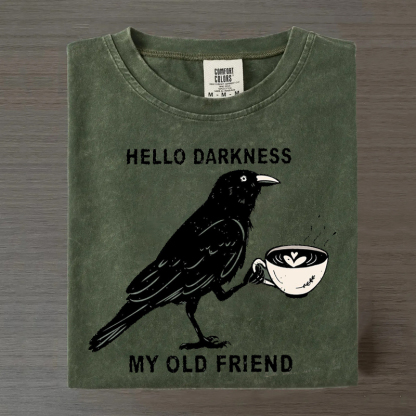 Hello Darkness My Old Friend T-shirt-Magmoo