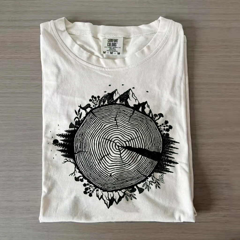 Hiking Tree Ring Shirt/Sweatshirt-Magmoo