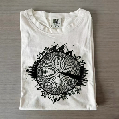Hiking Tree Ring Shirt/Sweatshirt-Magmoo