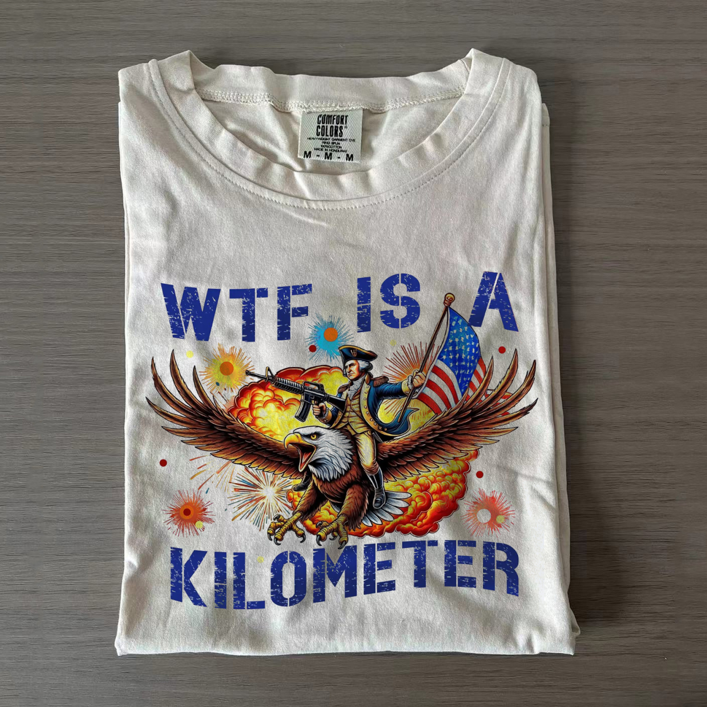 WTF Is A Kilometer Funny T-shirt-Magmoo