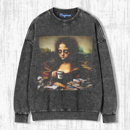 Magmoo Monday Sux Mona Lisa T-shirt
