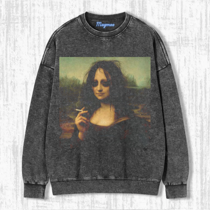 Magmoo Smoker Mona Lisa T-shirt