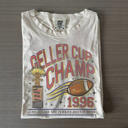 Geller Bowl 90s Nostalgia T-shirt-Magmoo