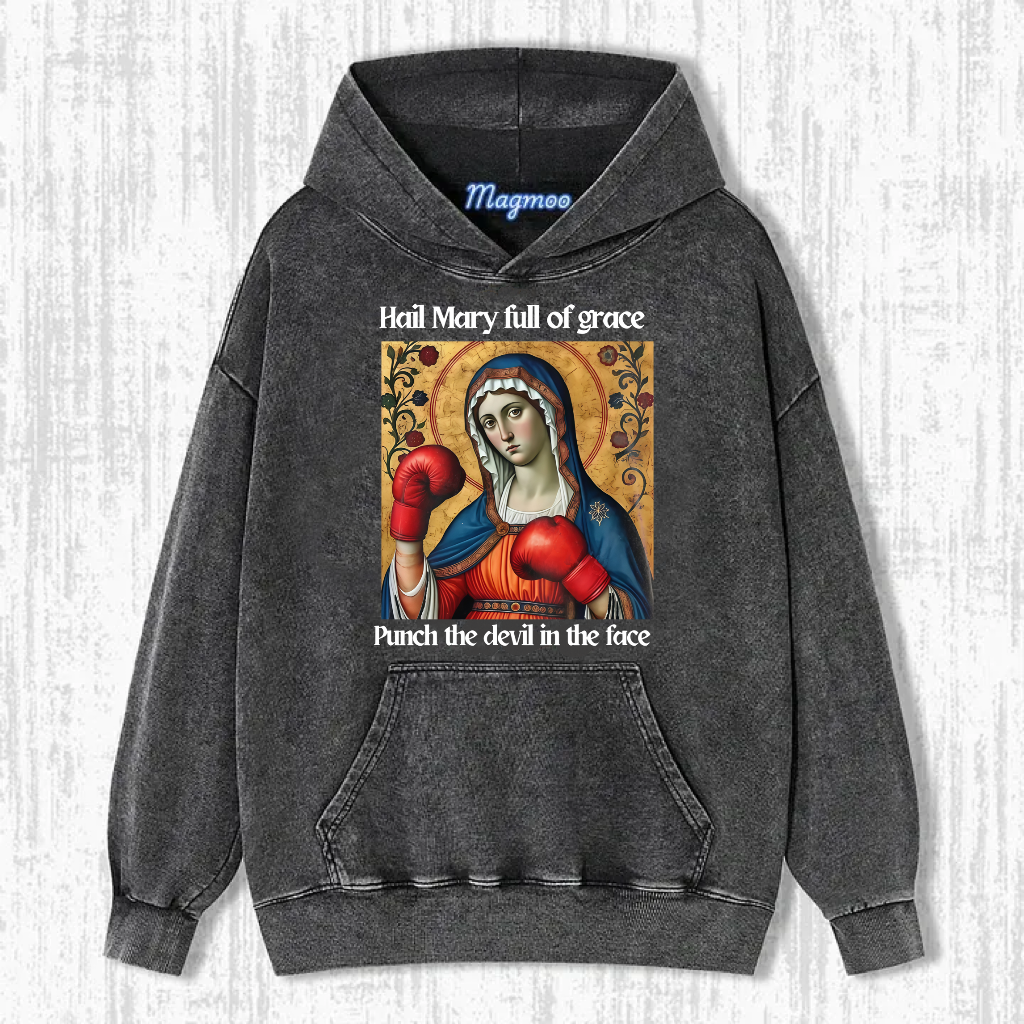 Punch the devil in the face Shirt-Magmoo