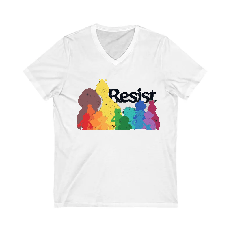 Resist V-neck-Magmoo