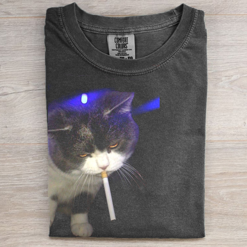 Funny Cat Meme T-shirt-Magmoo