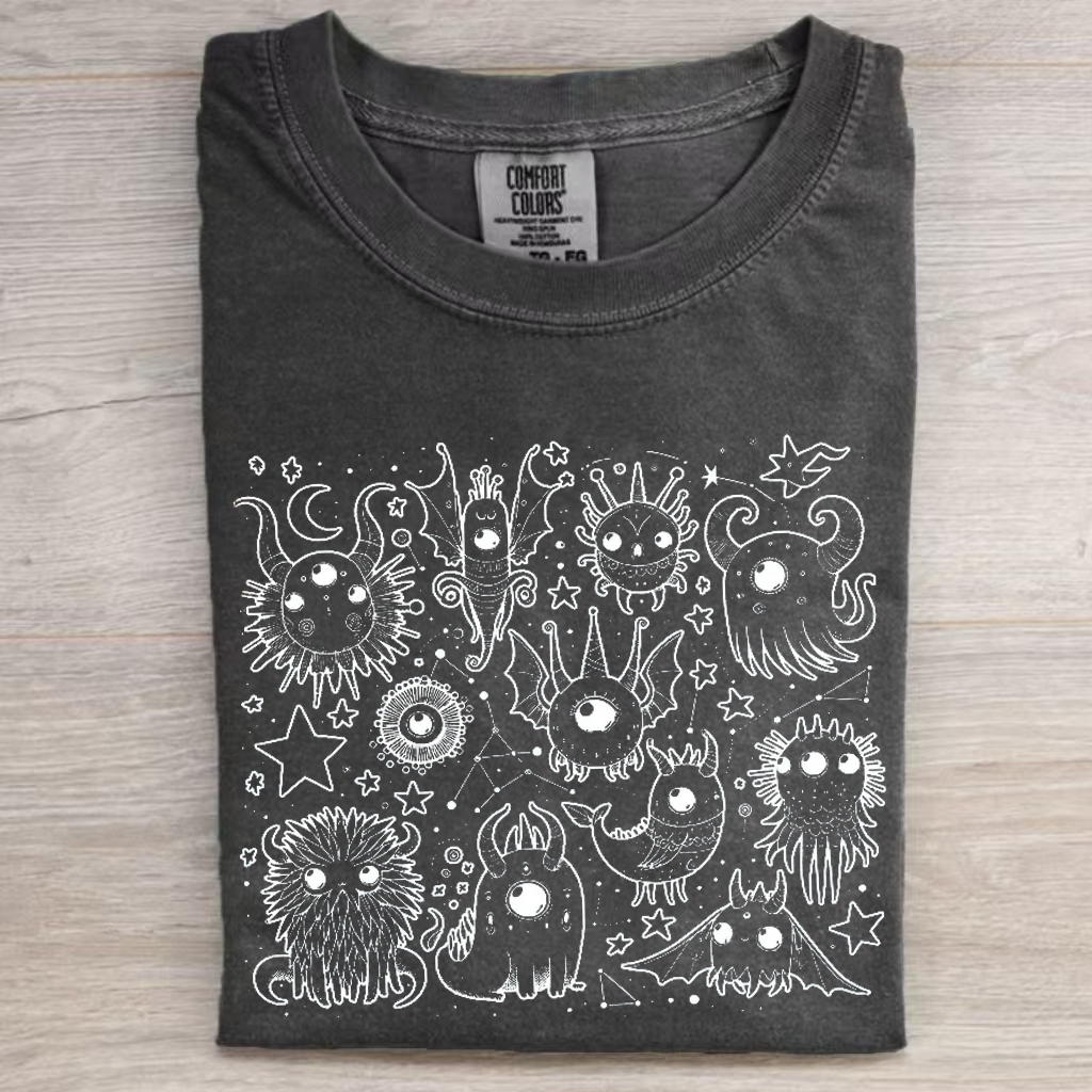 Celestial Cryptid T-shirt-Lulueye