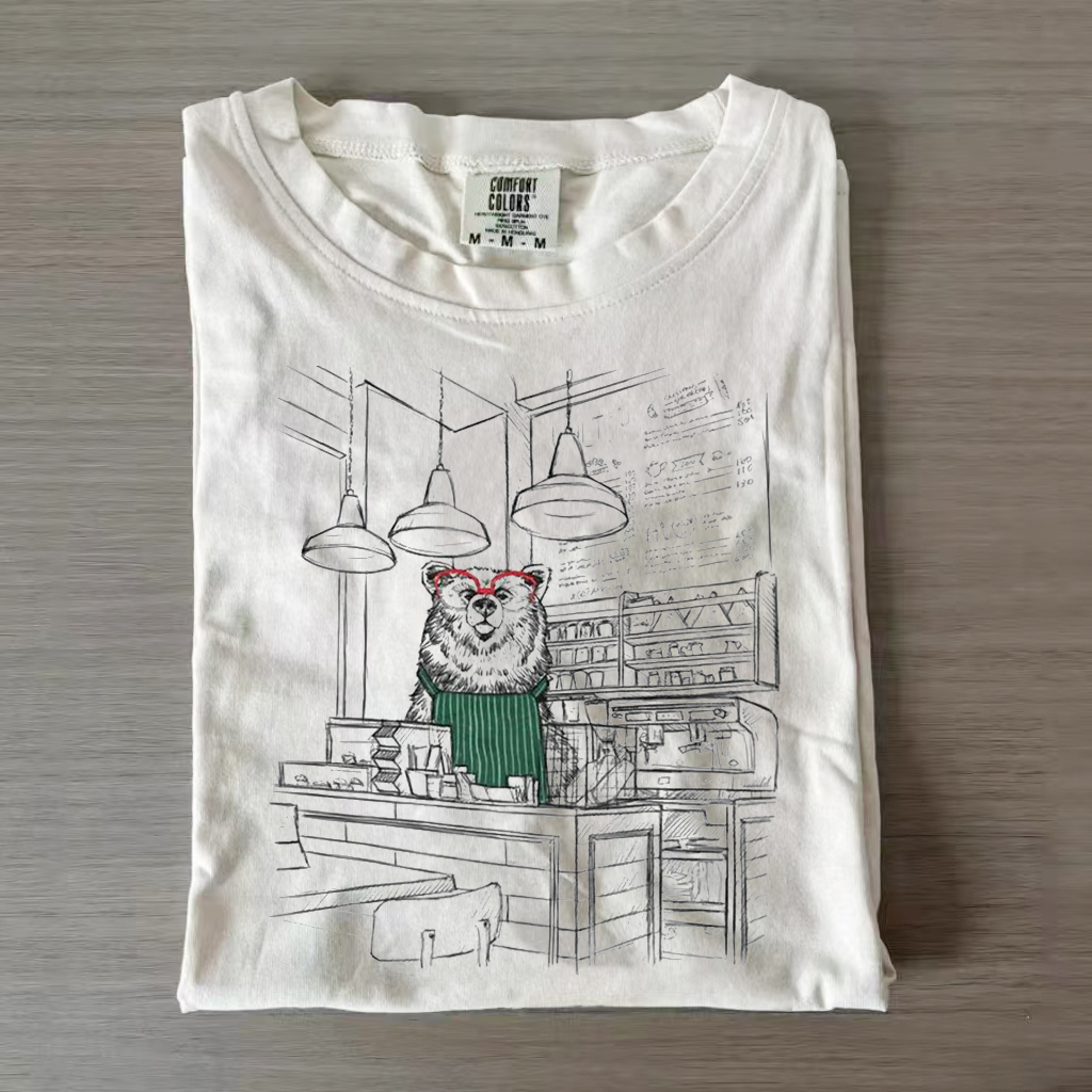 Barista Cute Wildlife Shirt/Sweatshirt-Magmoo