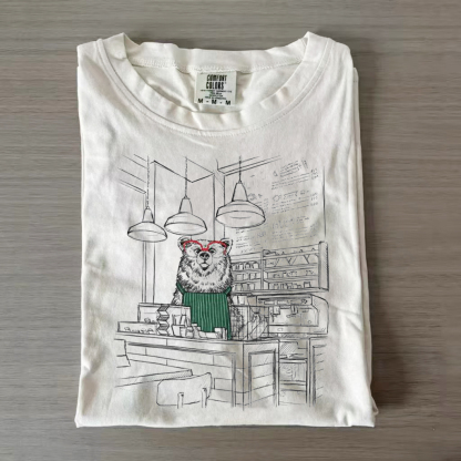 Barista Cute Wildlife Shirt/Sweatshirt-Magmoo