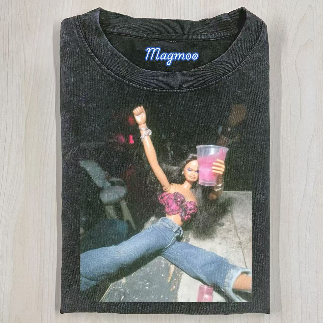 Funny Doll Face Girl Meme Shirt
