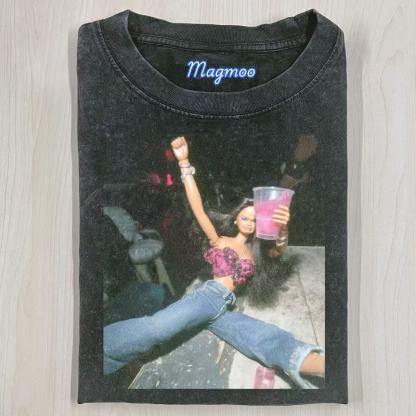 Funny Doll Face Girl Meme Shirt