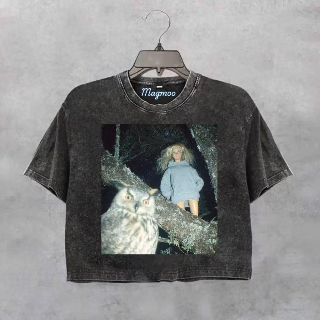 Funny Doll Face Girl Meme Shirt