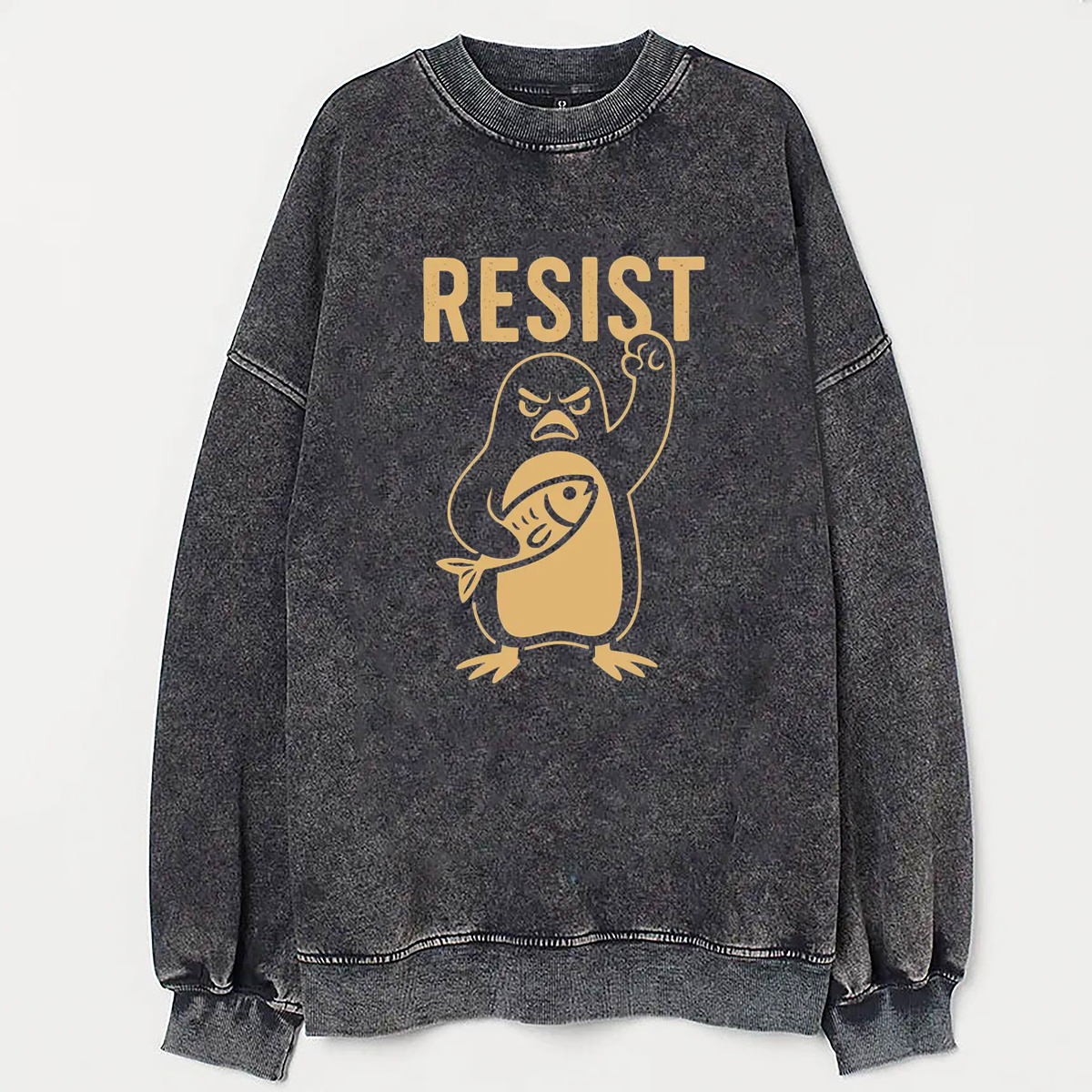 Penguins Resist T-shirt/Sweatshirt-Magmoo
