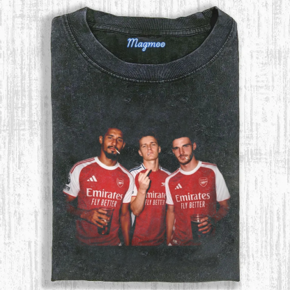 Washed Football Spirit Shirt