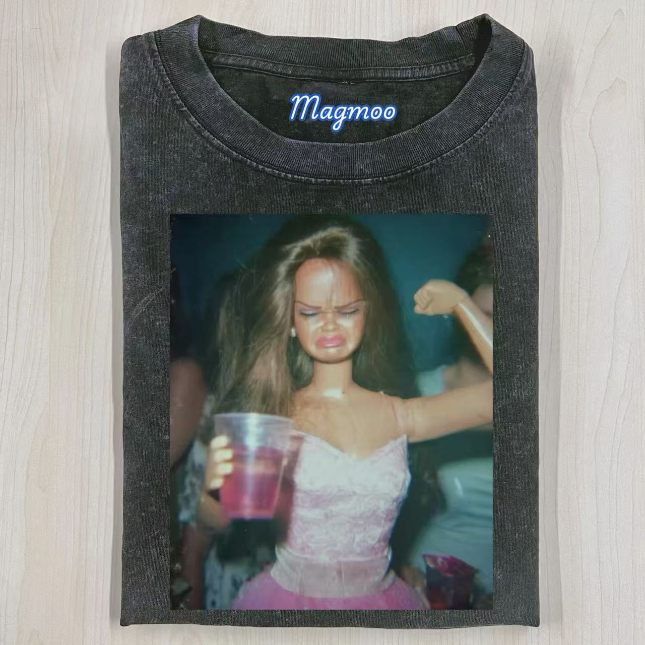 Funny Doll Face Girl Meme Shirt