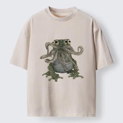 Magmoo Ugly Frog Washed T-Shirt