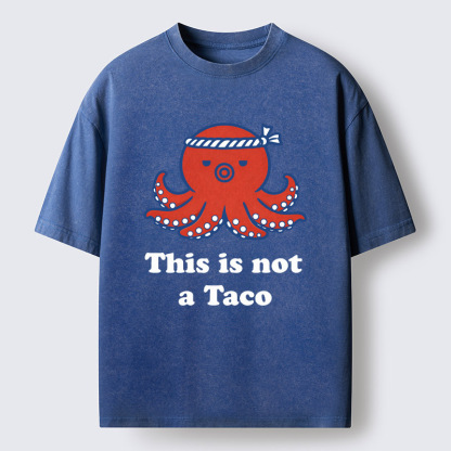 Magmoo This Is Not A Taco Washed T-Shirt