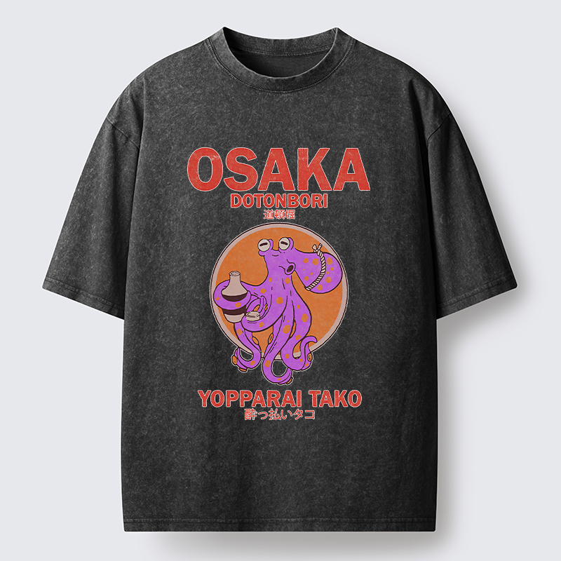 Magmoo Osaka Tako Washed T-Shirt