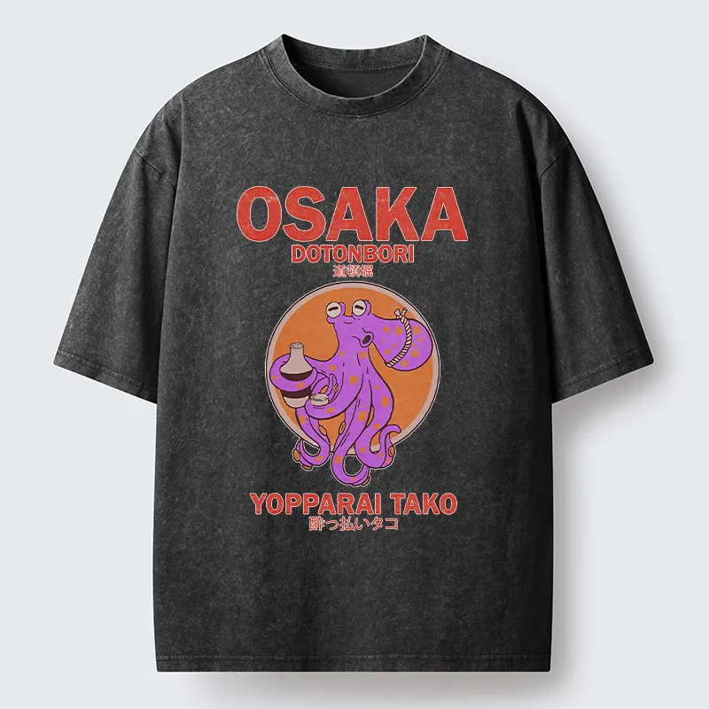 Magmoo Osaka Tako Washed T-Shirt