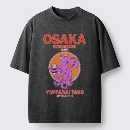 Magmoo Osaka Tako Washed T-Shirt