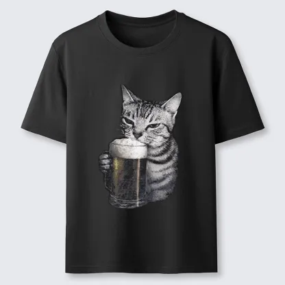 Magmoo Cheers With The Cat Classic T-Shirt