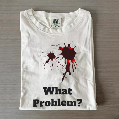 What Problem Halloween T-shirt-Magmoo