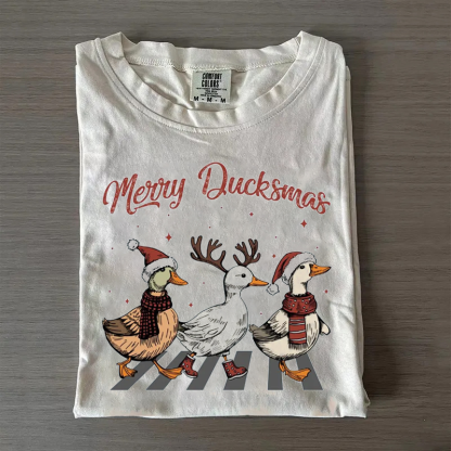 Merry Ducksmas T-Shirt-Magmoo
