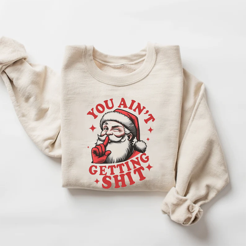 Vintage Santa Sweatshirt-Magmoo