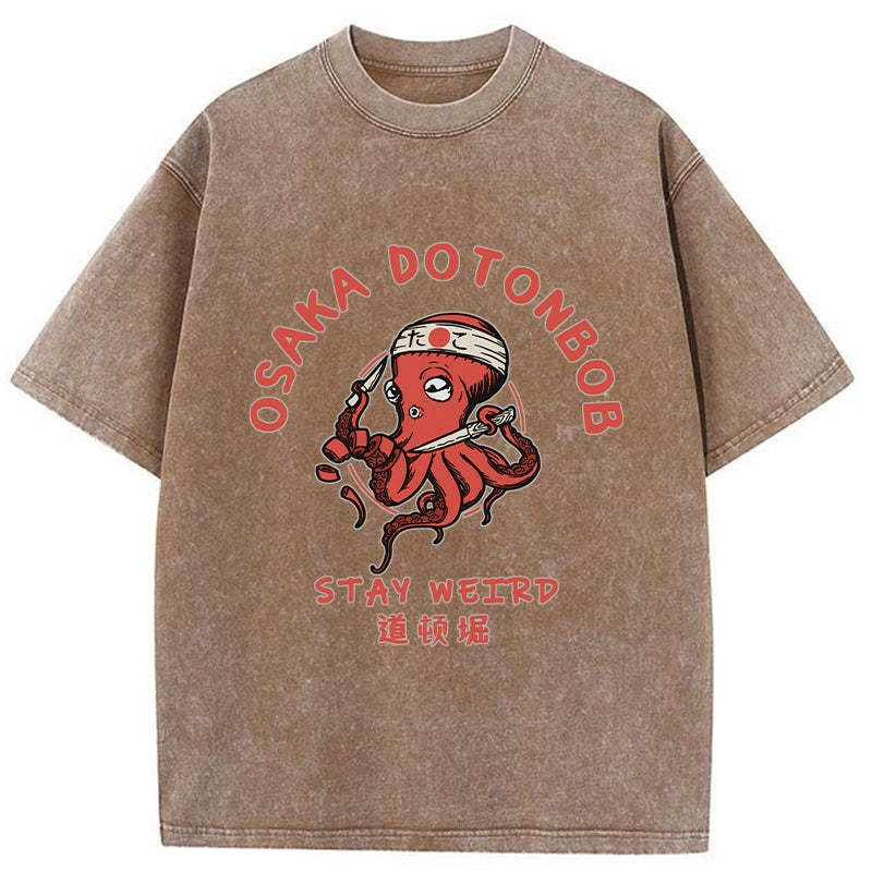 Magmoo Osaka Dotonbori Washed T-Shirt