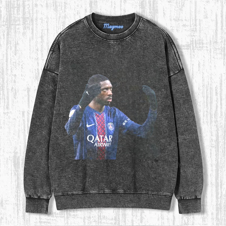 Washed Football Spirit Shirt