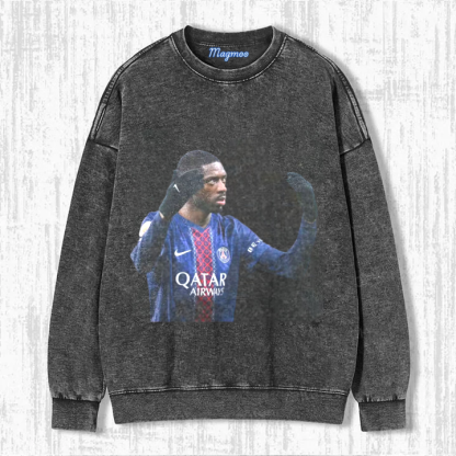 Washed Football Spirit Shirt