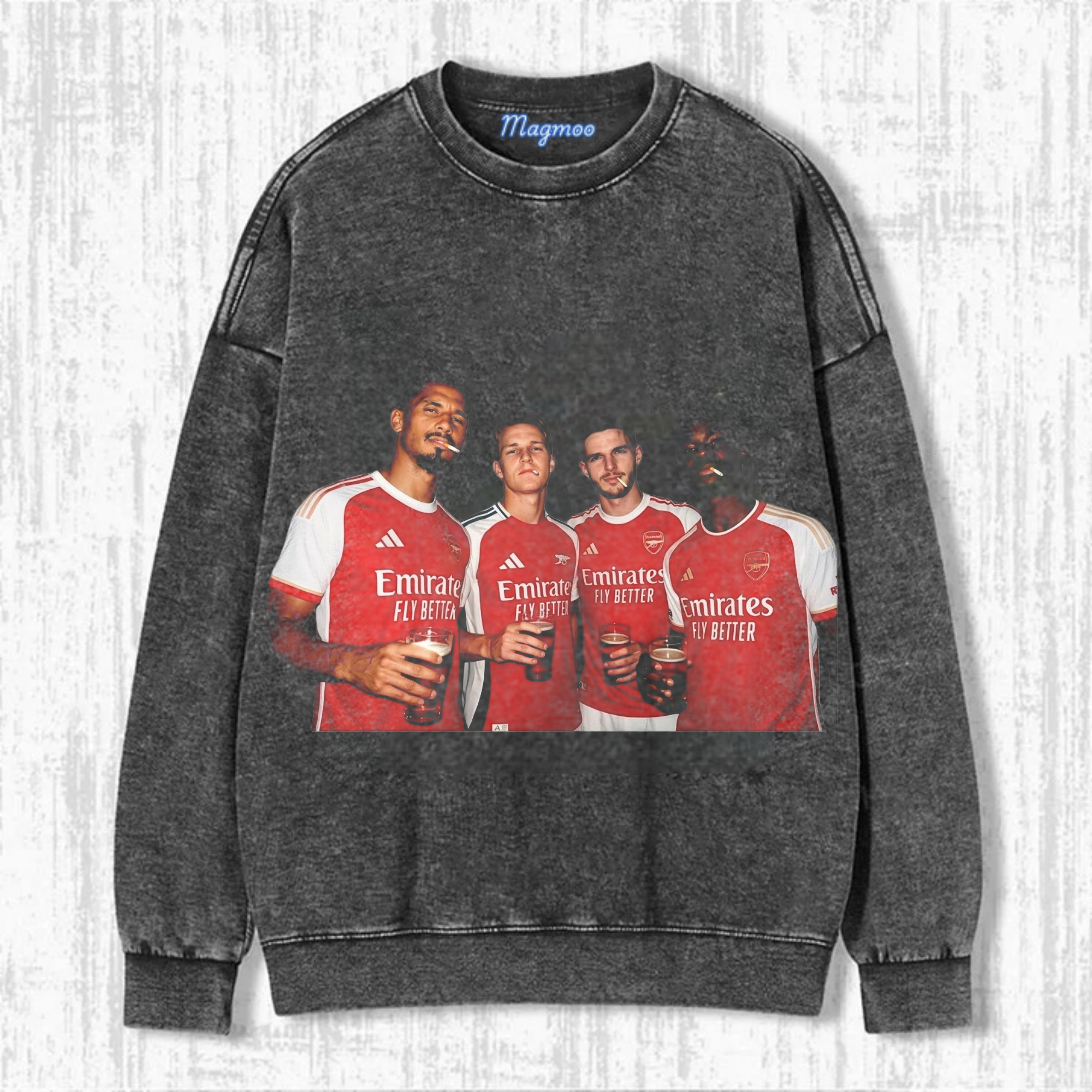 Washed Football Spirit Shirt