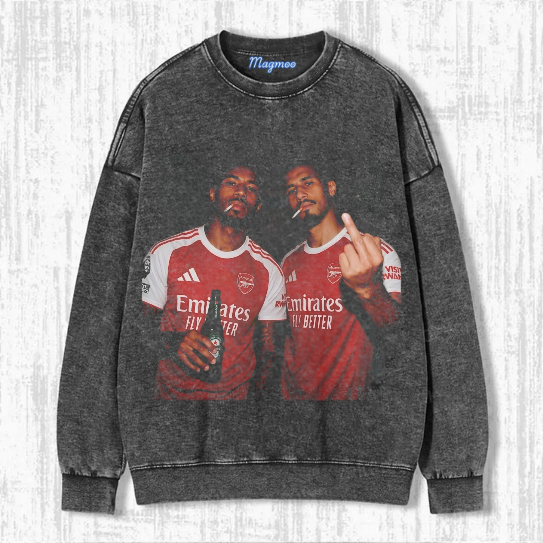 Washed Football Spirit Shirt