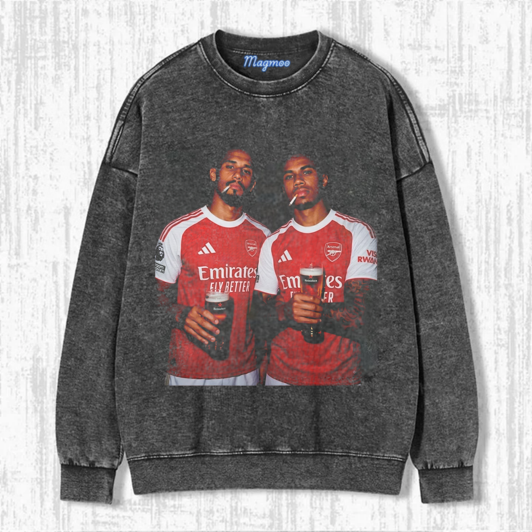 Washed Football Spirit Shirt