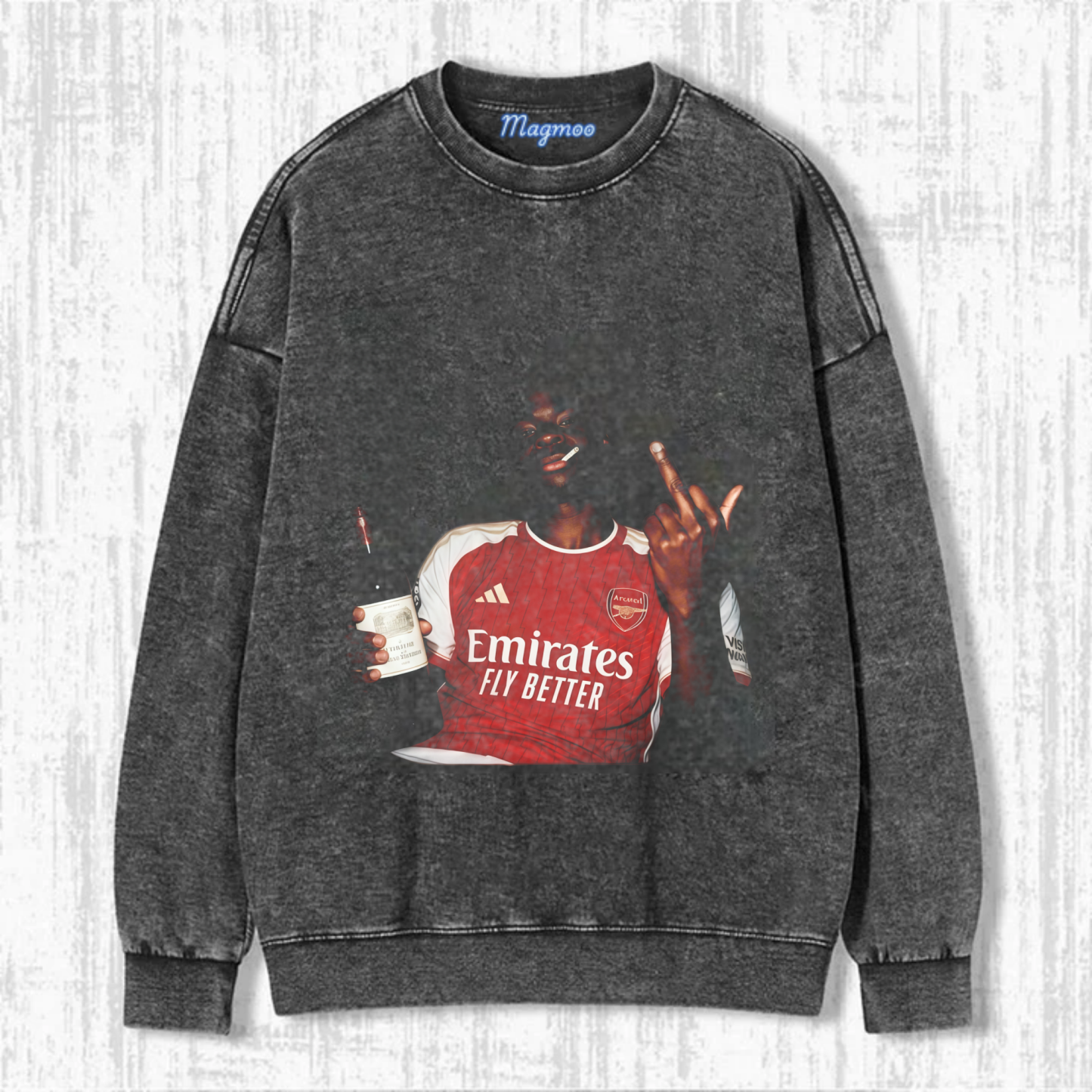 Washed Football Spirit Shirt