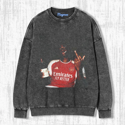 Washed Football Spirit Shirt