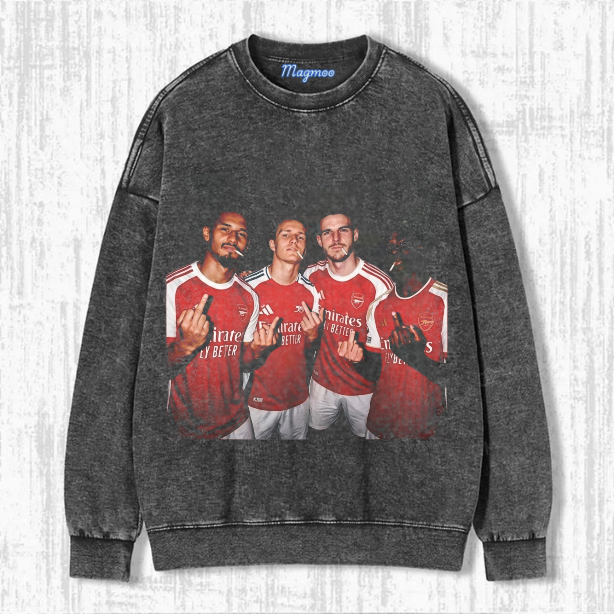 Washed Football Spirit Shirt