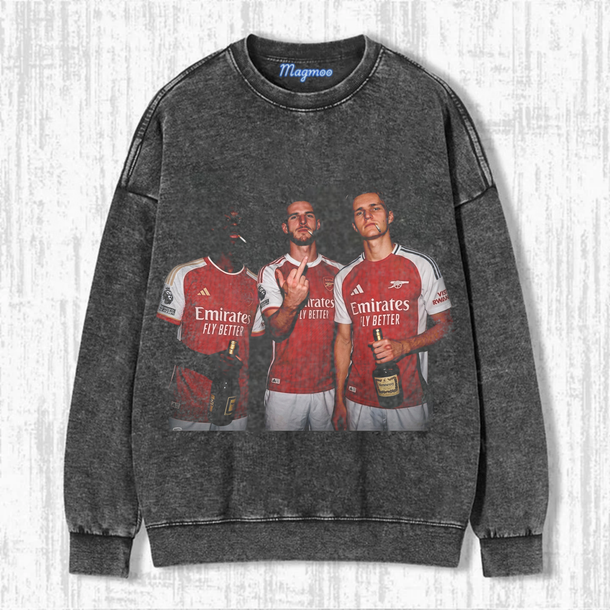 Washed Football Spirit Shirt